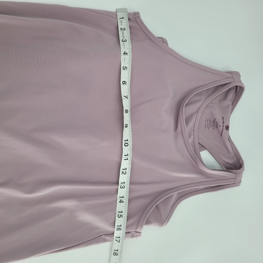any age activewear COMPLETE COVERAGE TUMMY CONTROL SPORT TANK WITH BRA Medium - Picture 8 of 13